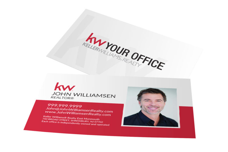 KW Memphis | White KW Business Card with Split Back