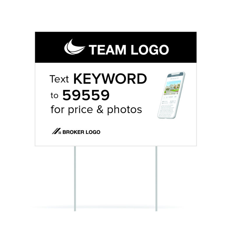KWKLY Sign 24"x18" w/H-Stake - Image 7