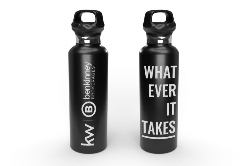 Ben Kinney Brokerages | Double-Wall Stainless Steel Thermal Bottle