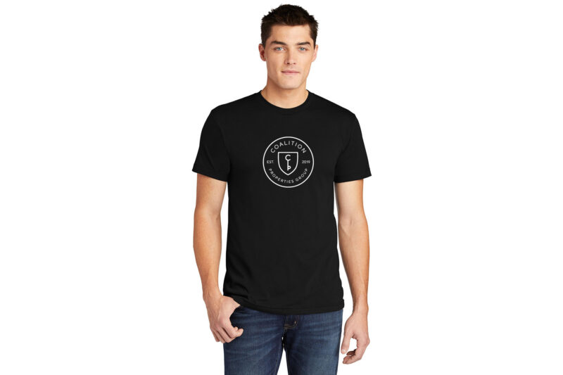 Coalition | Circle Coalition Logo 100% Cotton T-Shirt-DTG
