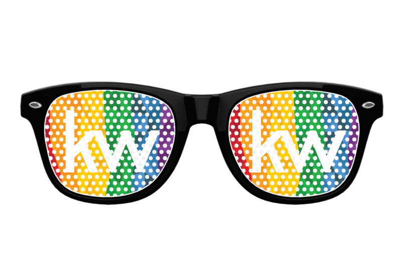 KW Rainbow Network | Retro Pinhole (micro PERF) Sunglasses