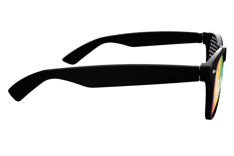 KW Rainbow Network | Retro Pinhole (micro PERF) Sunglasses - Image 2