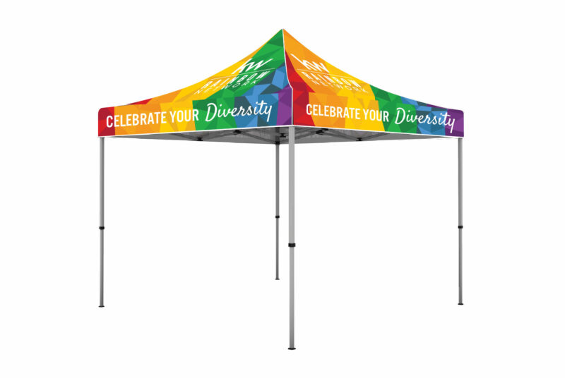 KW Rainbow Network | 10 ft. Aluminum Canopy Tent