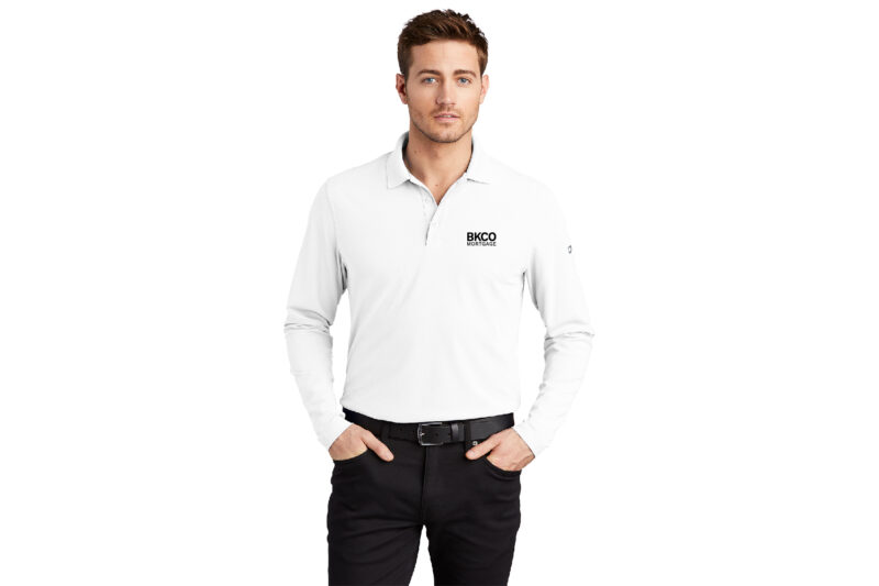 BKCO Mortgage | Ogio Long Sleeve Mens Polos - Image 2