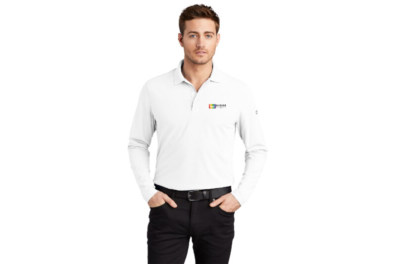 KWRN| Ogio Long Sleeve Mens Polos - Image 3