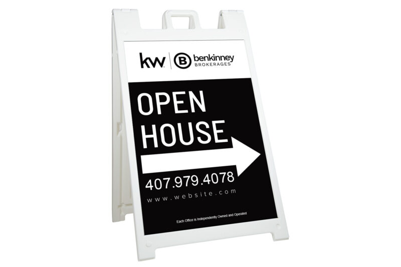 Ben Kinney Brokerages | 24x36 Signicade® Deluxe A-Frame signs