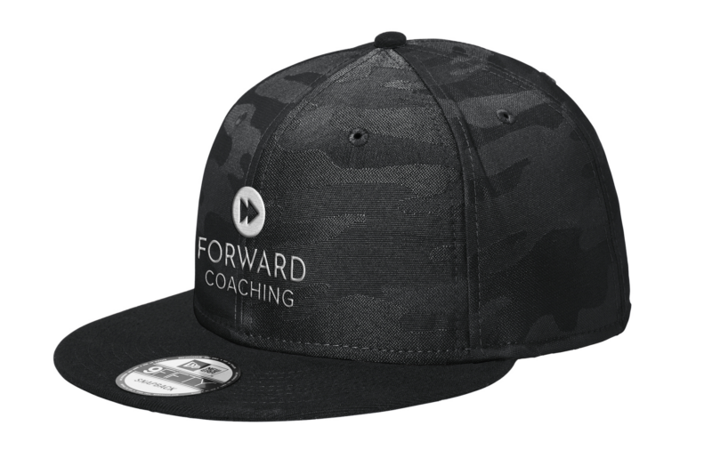 Forward Coaching | Camo New Era Flat Bill Snapback Cap LIMITED EDITION
