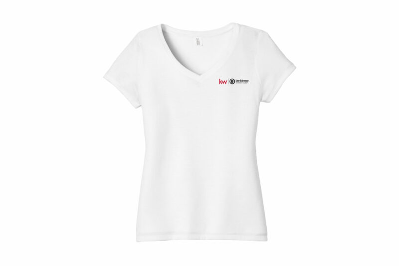 Ben Kinney Brokerages | District ® Women’s Perfect Tri ® V-Neck Tee (Direct To Film) - Image 2
