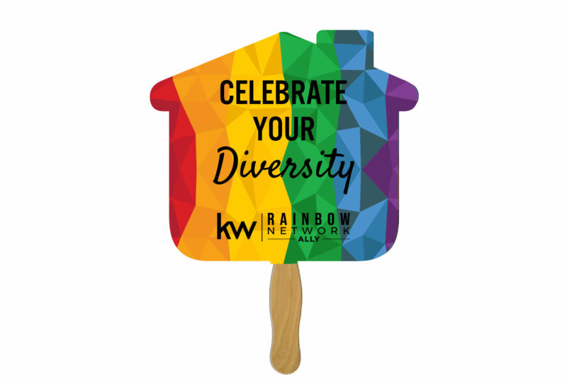 KW Rainbow Network | House Shaped Fan - Image 4