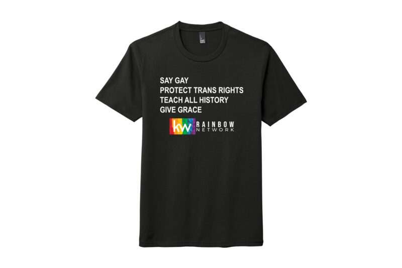 KW Rainbow Network | Specialty Shirts - 'Say Gay' DTG