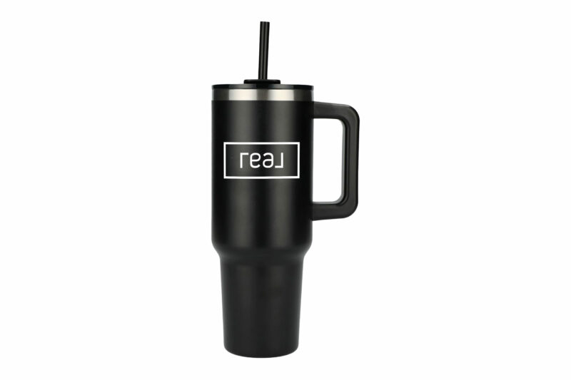 Real | Double Wall Insulated Tumbler W/ Handle