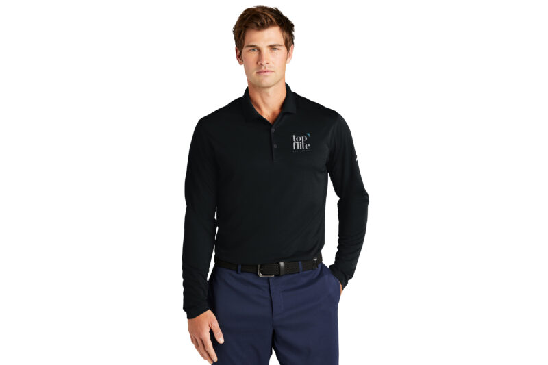 Top Flite Home Loans | Nike Mens Long Sleeve Polo | Colors Available