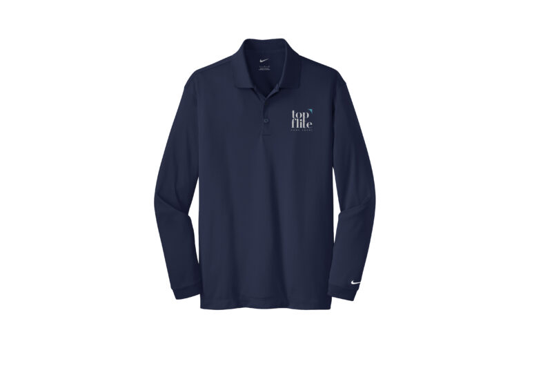 Top Flite Home Loans | Nike Mens Long Sleeve Polo | Colors Available - Image 6