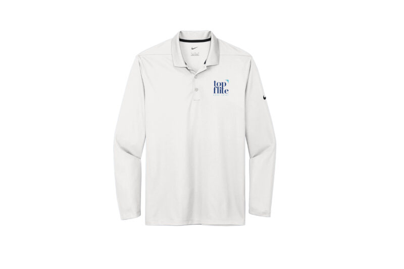 Top Flite Home Loans | Nike Mens Long Sleeve Polo | Colors Available - Image 8