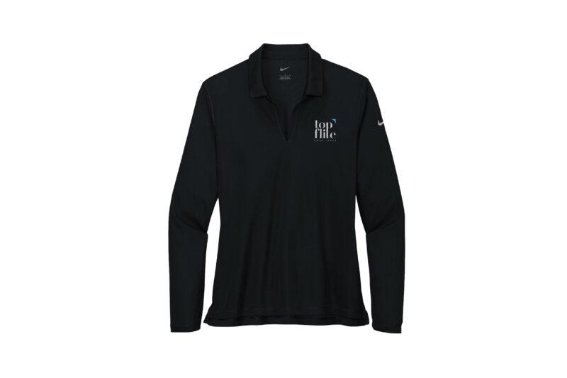Top Flite Home Loans | Nike Ladies Long Sleeve Polo | Colors Available - Image 2