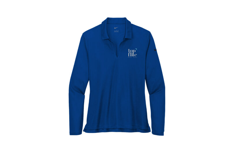 Top Flite Home Loans | Nike Ladies Long Sleeve Polo | Colors Available - Image 4