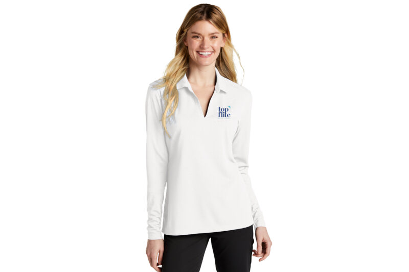Top Flite Home Loans | Nike Ladies Long Sleeve Polo | Colors Available - Image 7