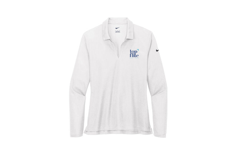 Top Flite Home Loans | Nike Ladies Long Sleeve Polo | Colors Available - Image 8