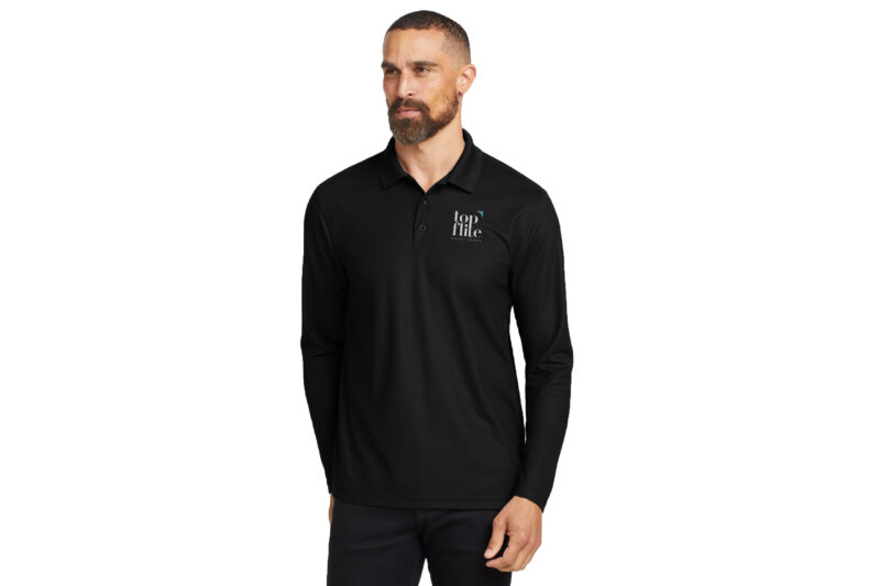 Top Flite Home Loans | OGIO® Long Sleeve Mens Polos | Colors Available - Image 7