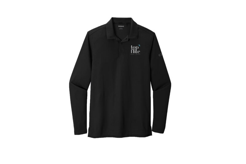 Top Flite Home Loans | OGIO® Long Sleeve Mens Polos | Colors Available - Image 8