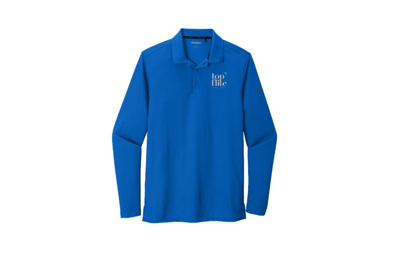 Top Flite Home Loans | OGIO® Long Sleeve Mens Polos | Colors Available - Image 2