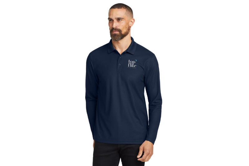 Top Flite Home Loans | OGIO® Long Sleeve Mens Polos | Colors Available - Image 6