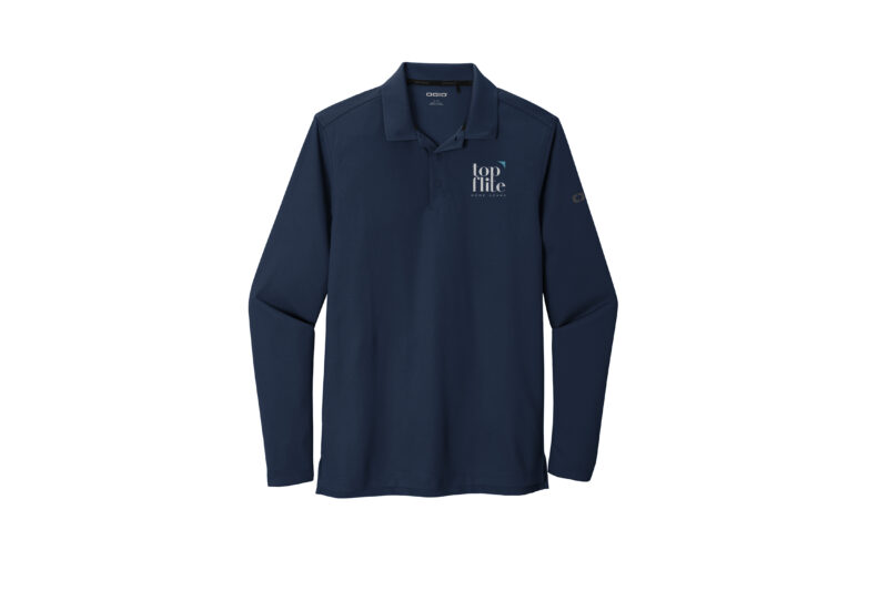 Top Flite Home Loans | OGIO® Long Sleeve Mens Polos | Colors Available - Image 5