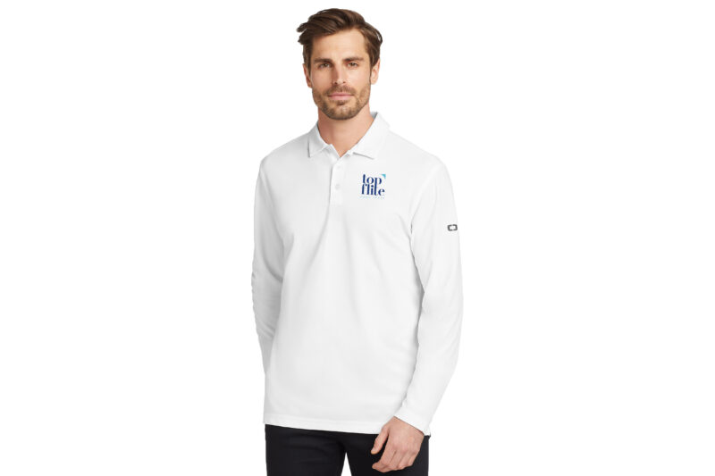 Top Flite Home Loans | OGIO® Long Sleeve Mens Polos | Colors Available - Image 3