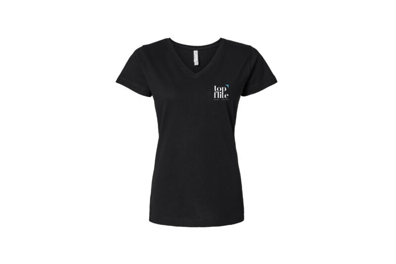 Top Flite Home Loans | Women’s V-Neck Tee | Colors Available - Image 2