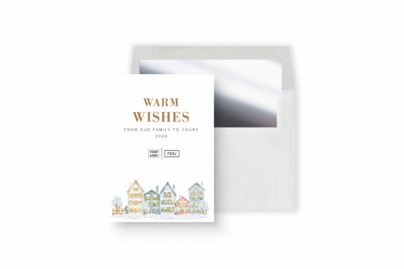 Holiday Greeting Cards - Warm Wishes
