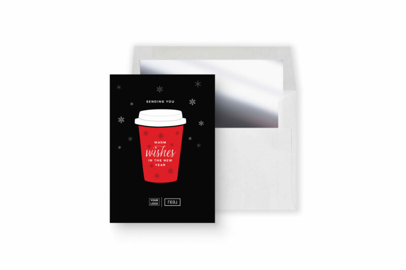 Holiday Greeting Cards - Warm Wishes In The New Year