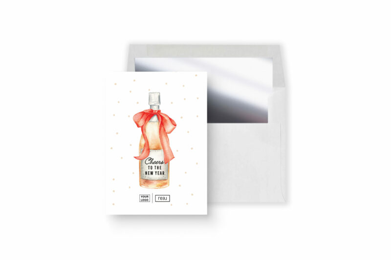 Holiday Greeting Cards - Cheers to the New Year