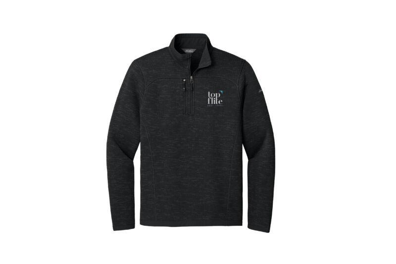 Top Flite Home Loans | Eddie Bauer® Mens Sweater Fleece 1/4-Zip - Image 2
