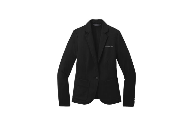 Coalition | Women’s Relaxed Knit Blazer - Image 2
