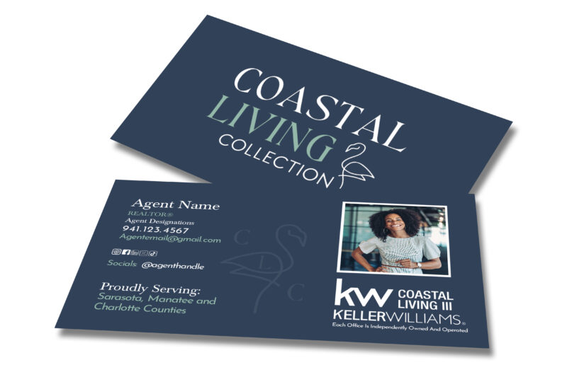 Coastal Living Custom Business Card