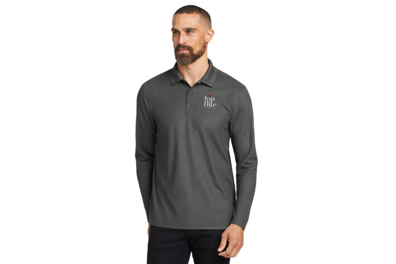 Top Flite Commercial | OGIO® Long Sleeve Mens Polos | Colors Available - Image 3