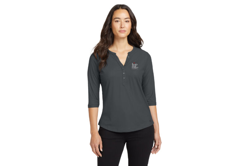 Top Flite Commercial | OGIO® Ladies Jewel Henley | Colors Available - Image 3