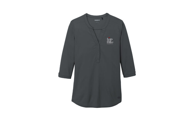 Top Flite Commercial | OGIO® Ladies Jewel Henley | Colors Available - Image 4