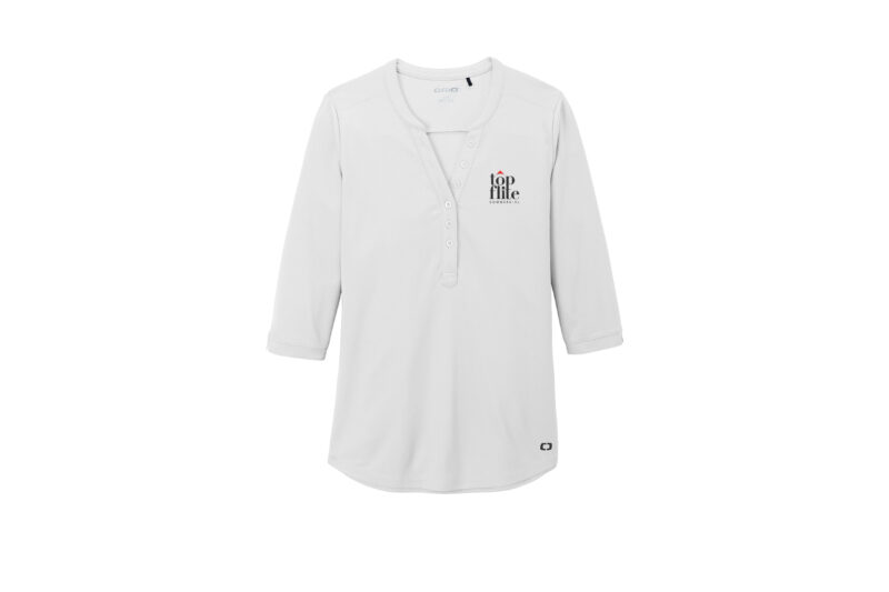 Top Flite Commercial | OGIO® Ladies Jewel Henley | Colors Available - Image 6