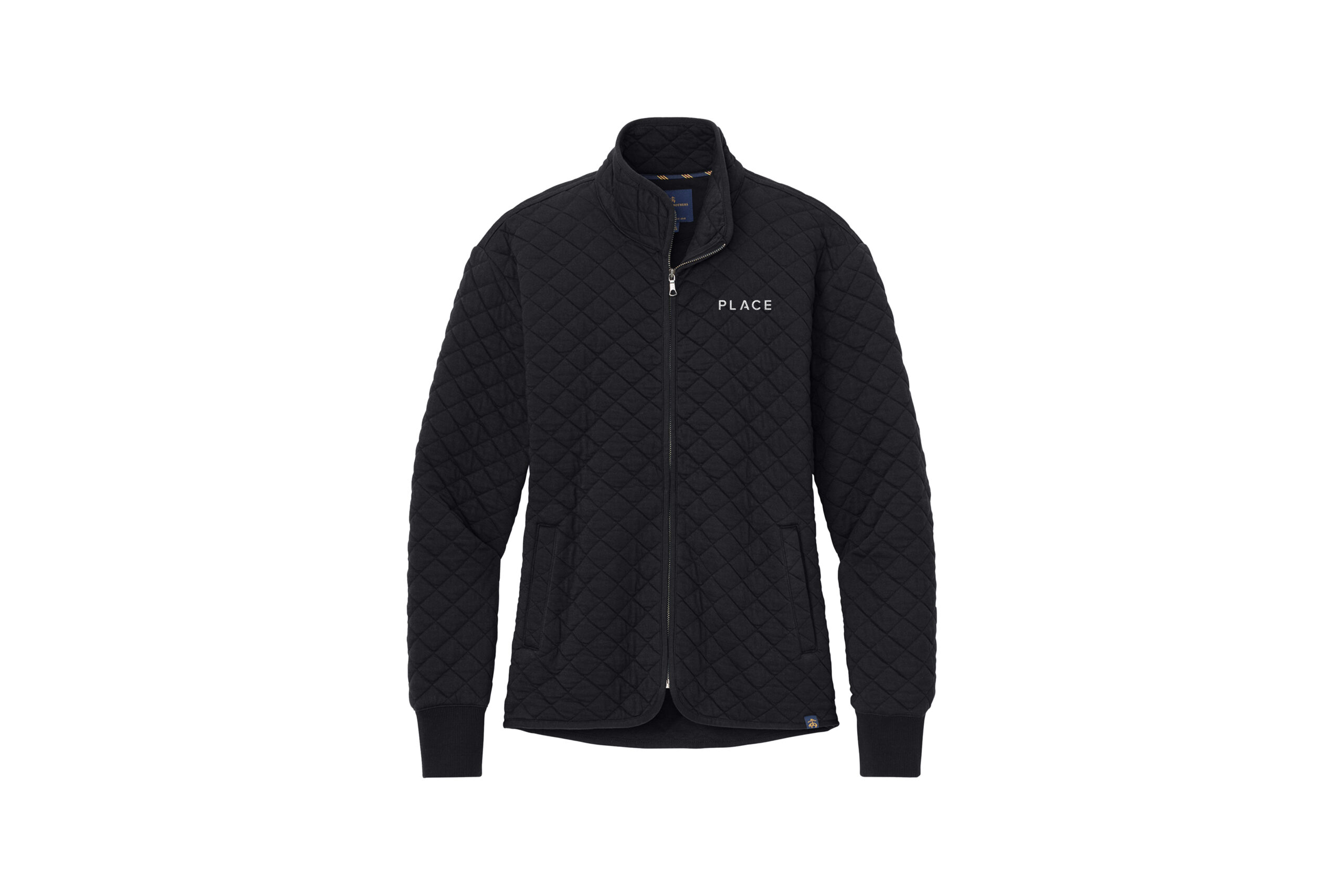 PLACE | Brooks Brothers Ladies Diamond Quilt Full Zip - Image 2