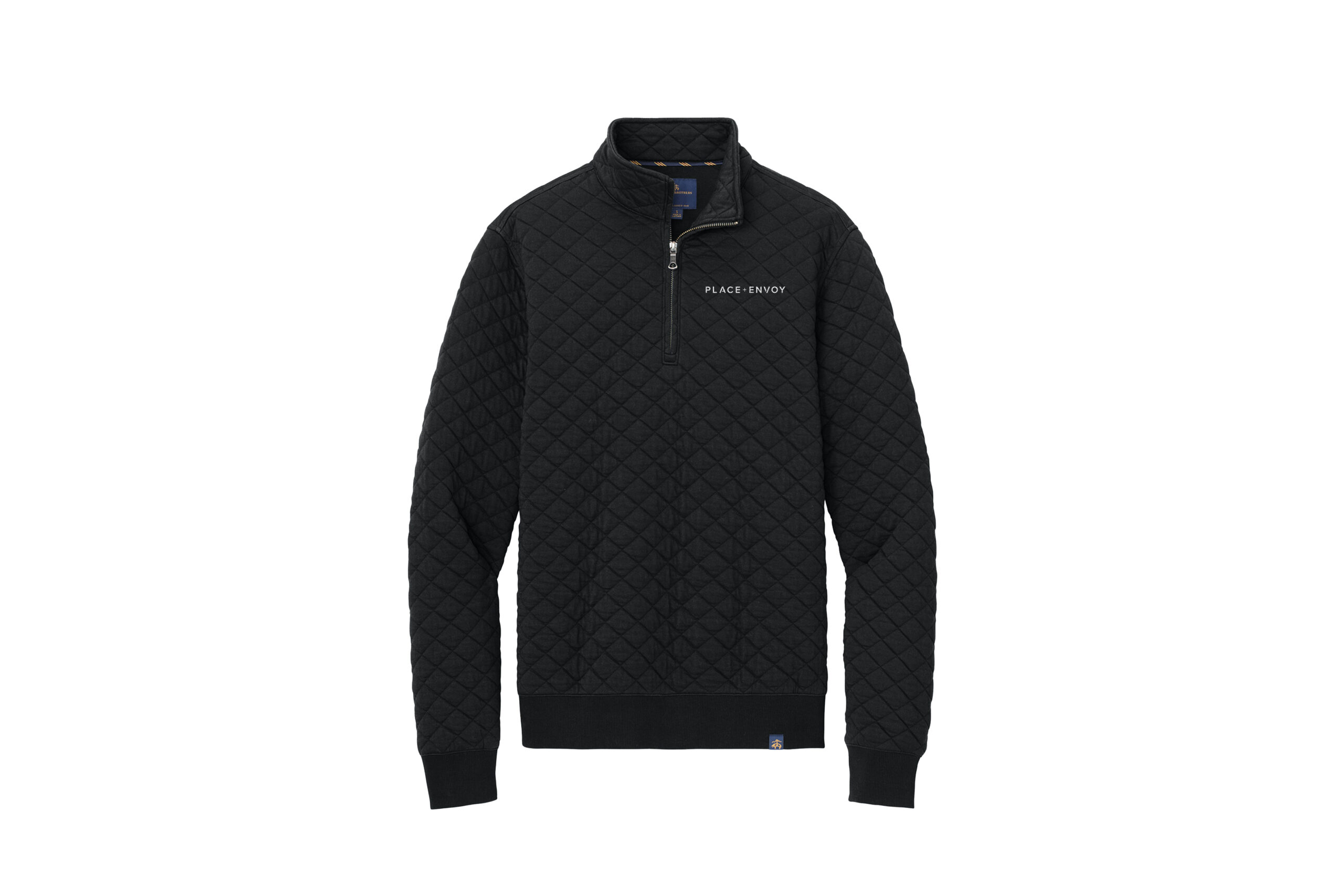 ENVOY + PLACE | Brooks Brothers® Diamond Quilt 1/4-Zip - Image 2