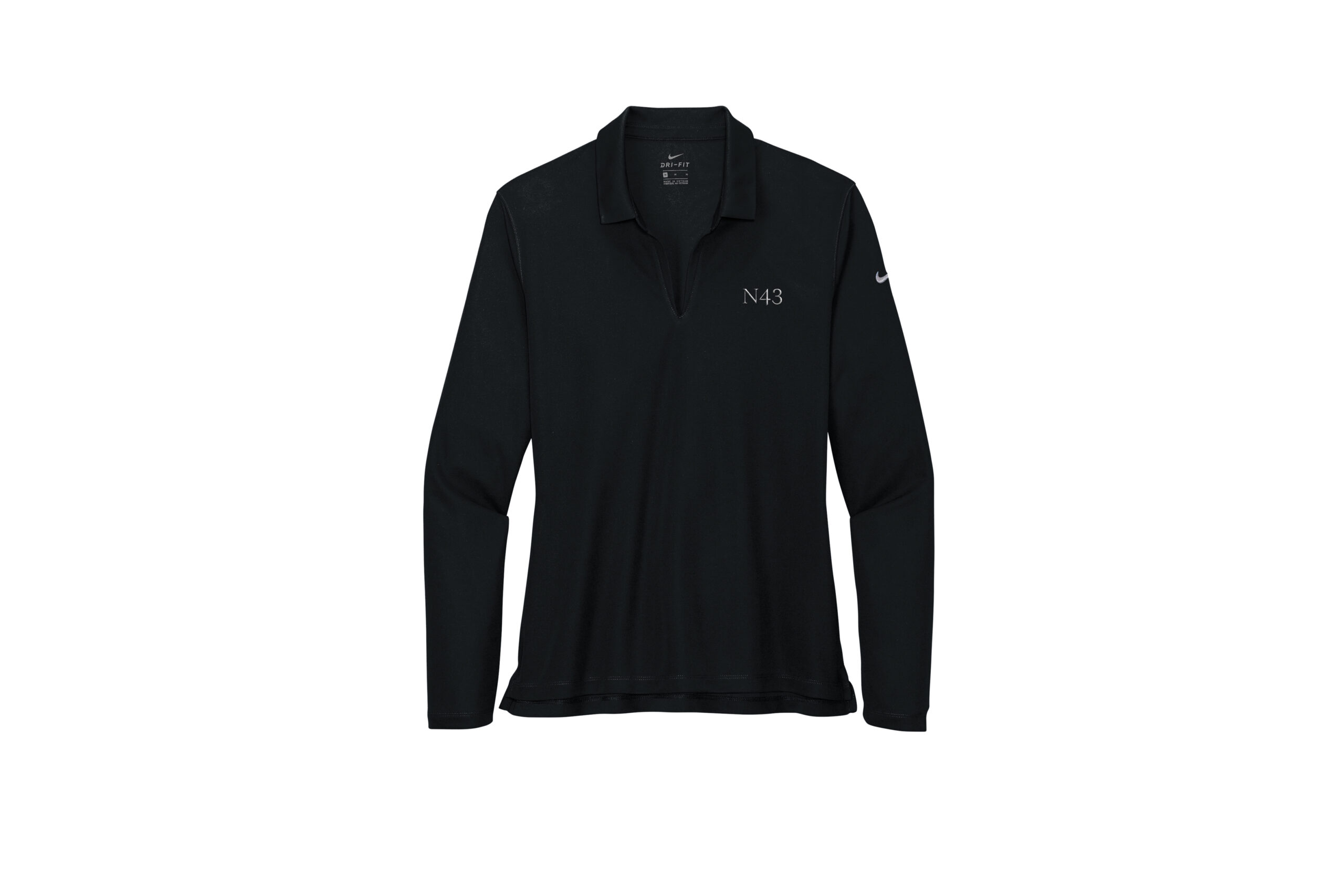 N43 | Nike Ladies Long Sleeve Polo - Image 4